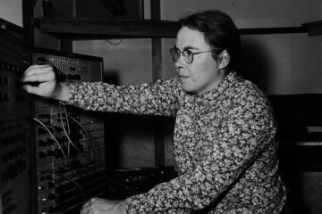 Pauline Oliveros with Buchla