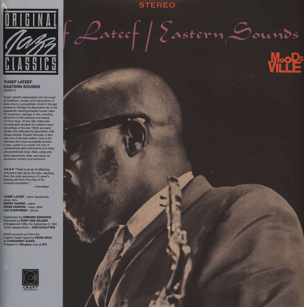 Yusef Lateef / Eastern Sounds（LP） Yusef Lateef - Eastern Sounds - LP Vinyl - Ear Candy Music