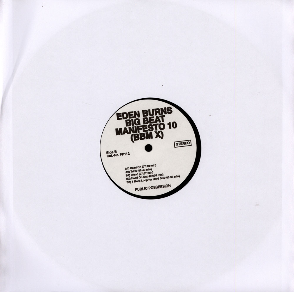 Eden Burns – Big Beat Manifesto Vol. X – HHV Mag