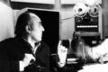 Egisto Macchi with his technician Giuliano Giunti
